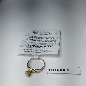ANILLITO ORO 14 K 2.2 GRMS (SEMINUEVO)