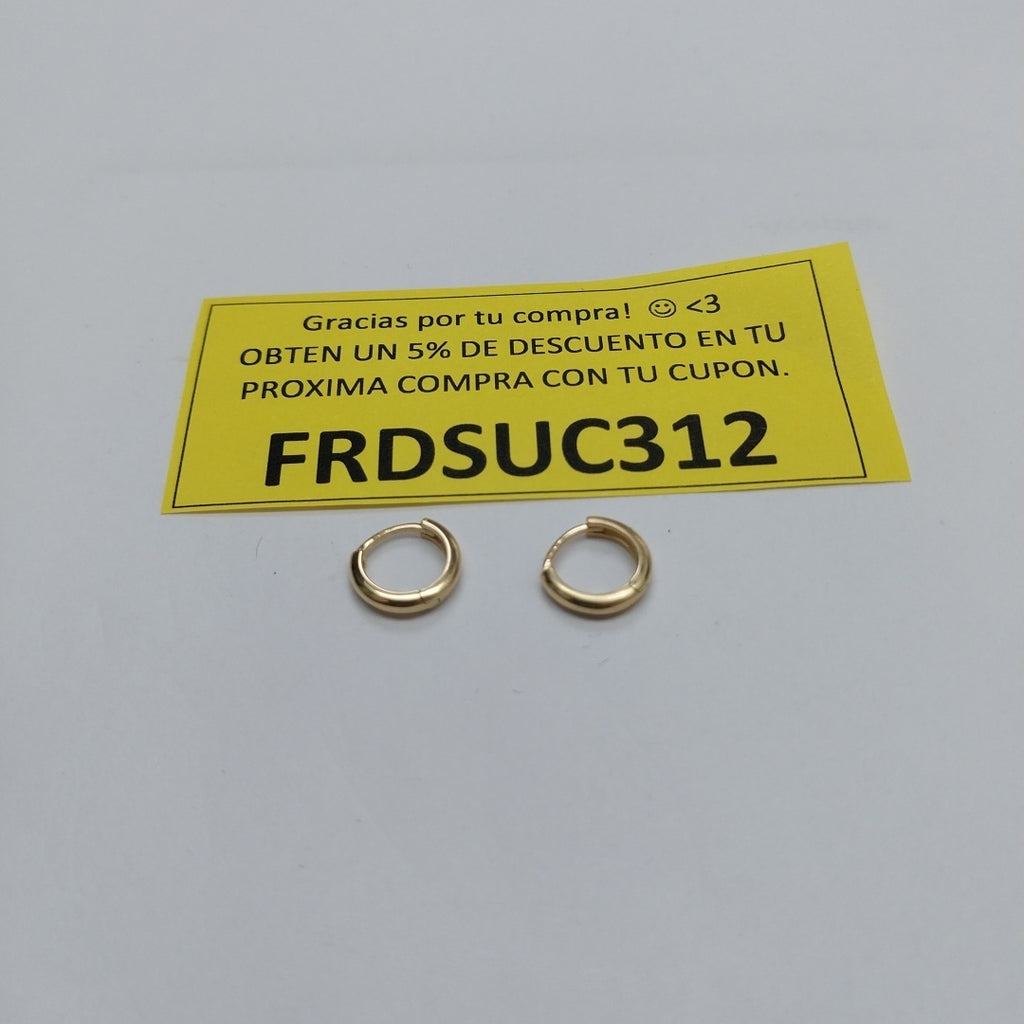 HUGGIES ORO 14K 1.1 (NUEVO)