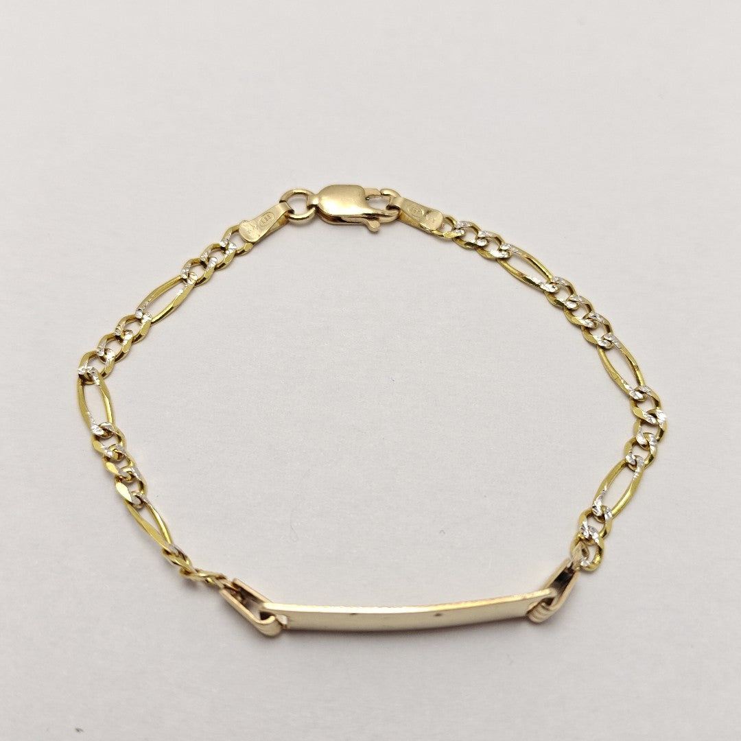 ESCLAVA ORO 14 K 3,10 GRMS (SEMINUEVO)