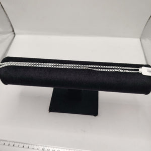 CADENA BARBADA PLATA .925 60 CM 9.32 GR (NUEVO)