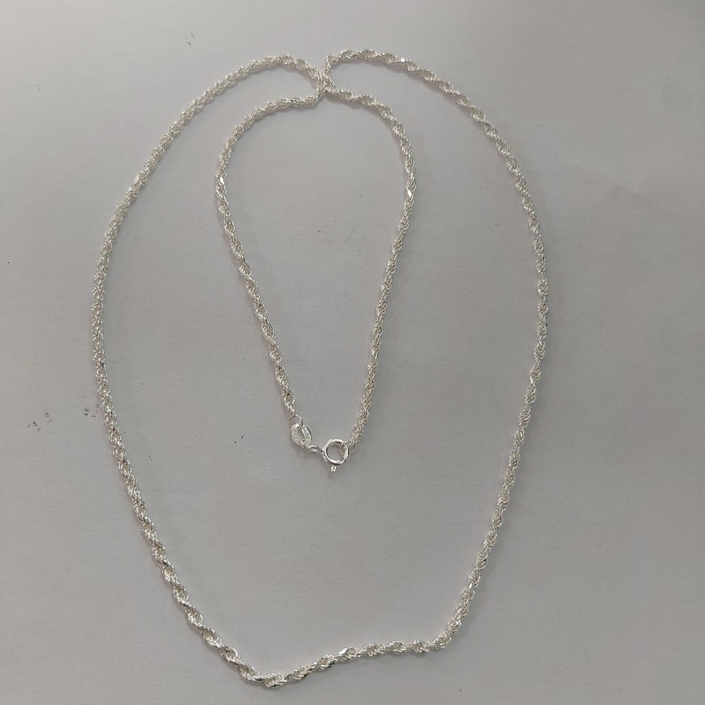 CADENA TORZAL PLATA .925 60 CM 10.52 GR (NUEVO)