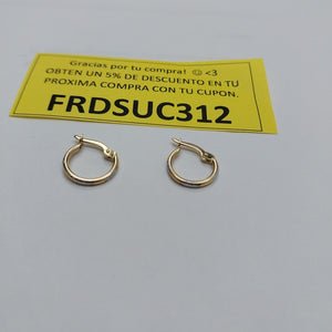 ARRACADAS ORO 14K 1 (NUEVO)