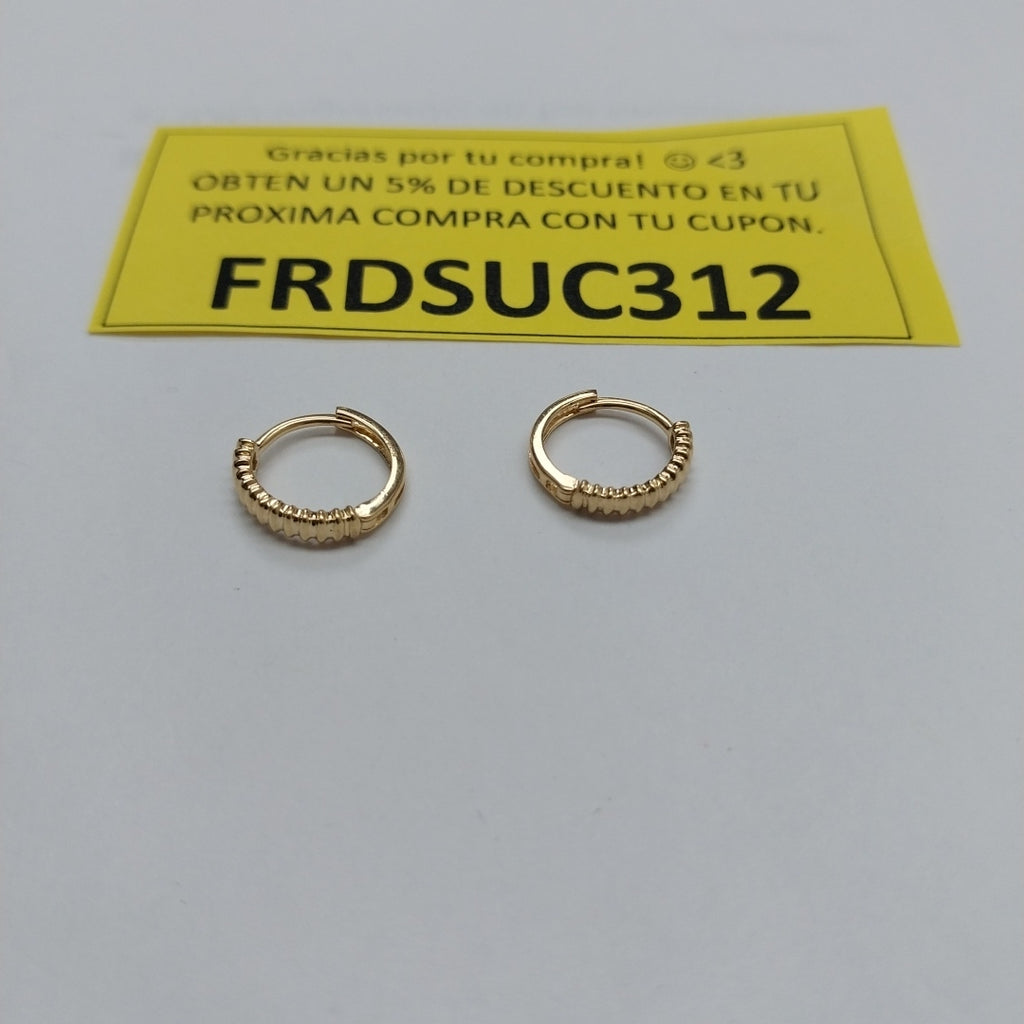 HUGGIES ORO 14K 1.2 (NUEVO)