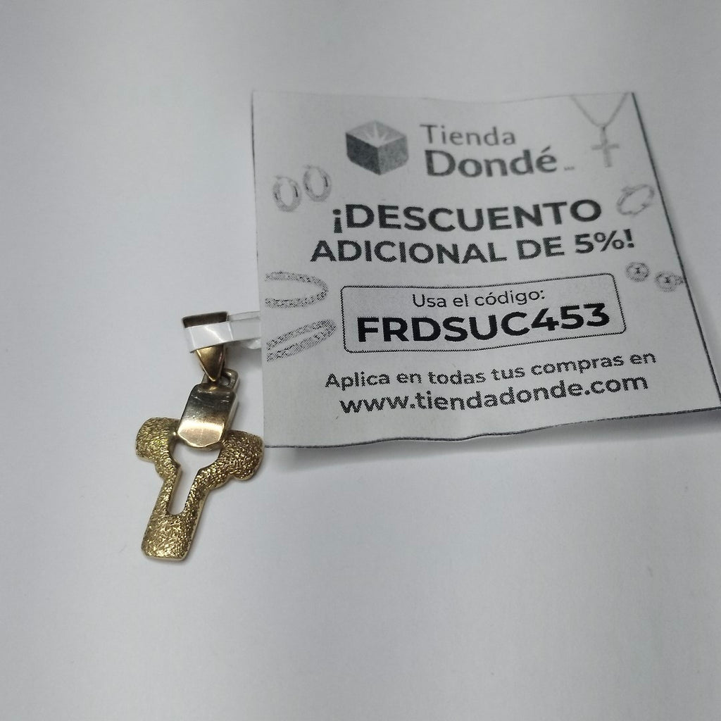 CRUZ ORO 14 K 2,70 GRMS (SEMINUEVO)