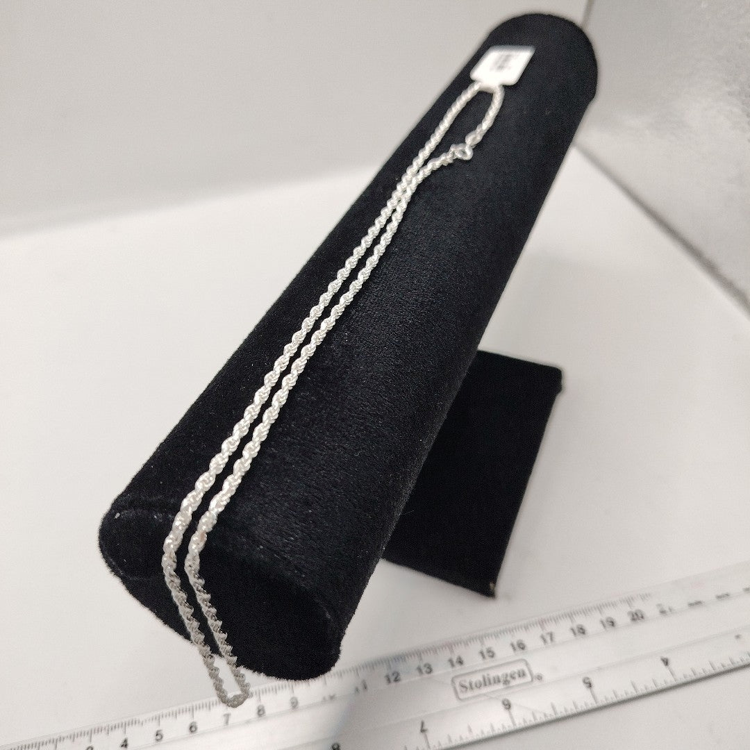 CADENA TORZAL PLATA .925 50 CM 8.52 GR (NUEVO)