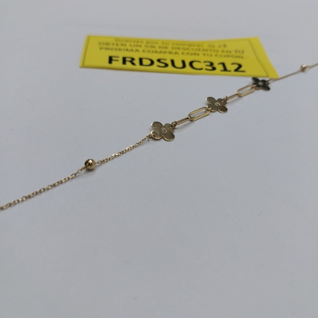 PULSERAS DAMA ORO 14K 1.3 (NUEVO)