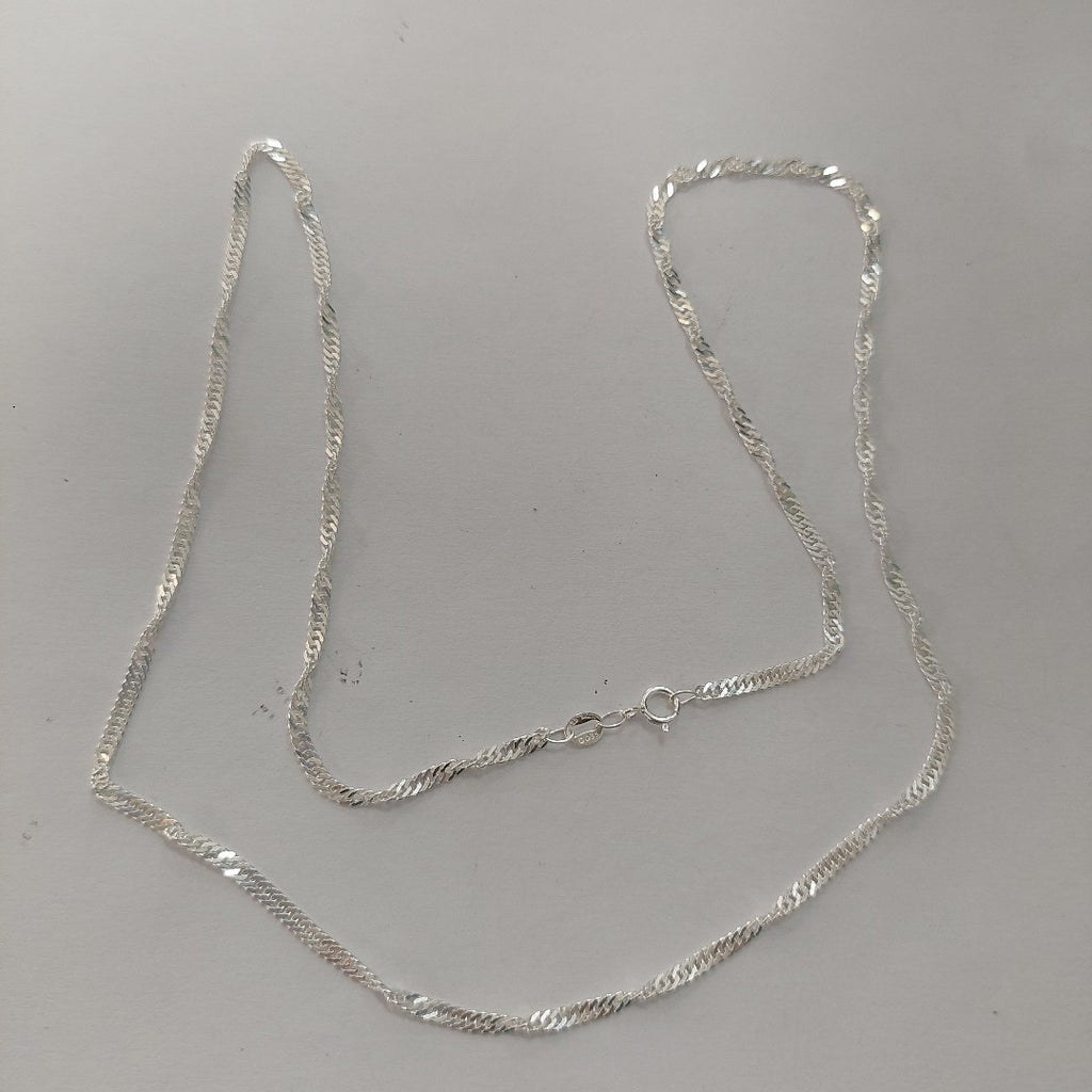 CADENA MEDIO TZL PLATA .925 55 CM 4.12 GR (NUEVO)