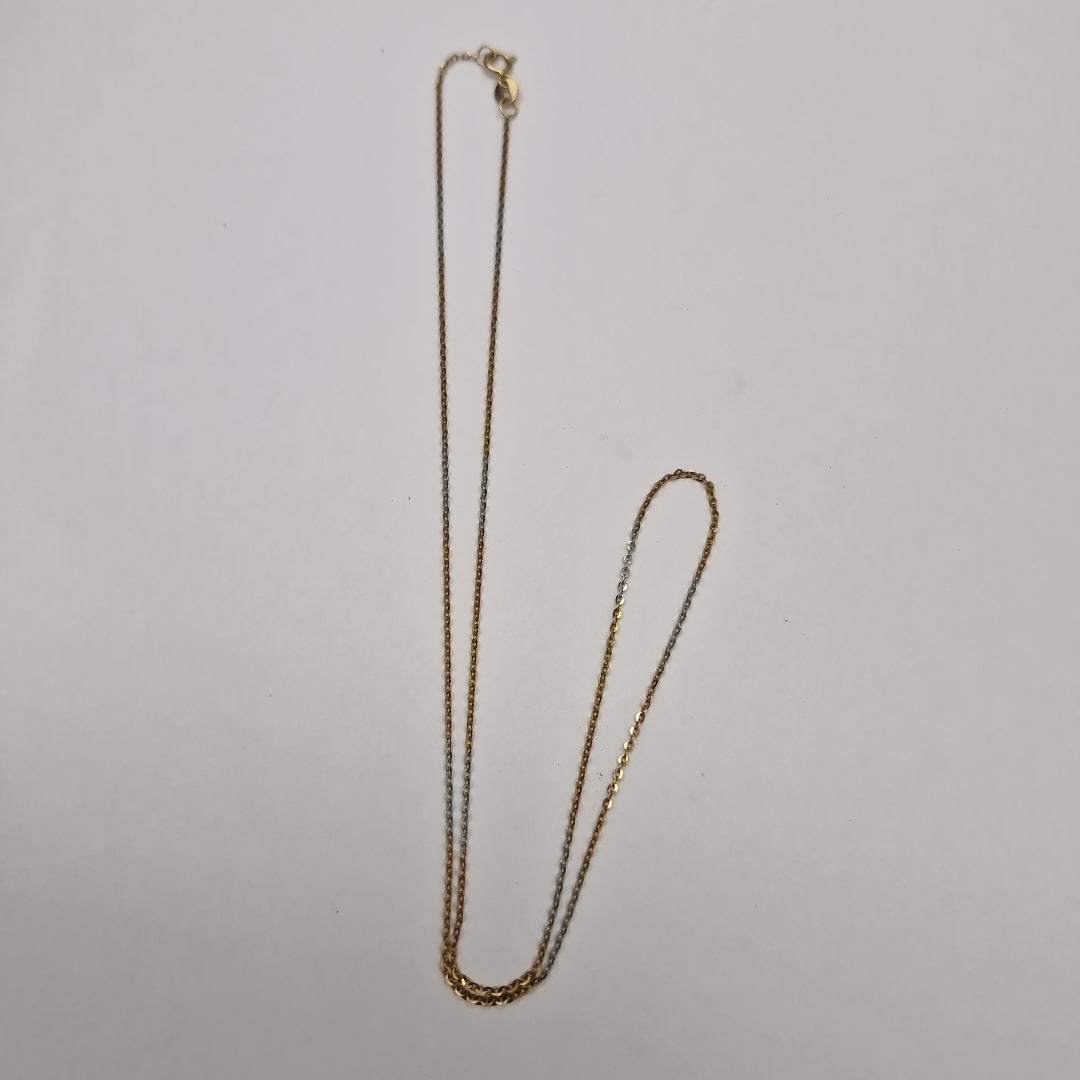 CADENA ORO, ORO COMBINADO 10 K 1 GRMS (SEMINUEVO)