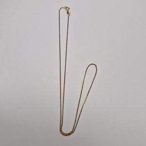 CADENA ORO, ORO COMBINADO 10 K 1 GRMS (SEMINUEVO)