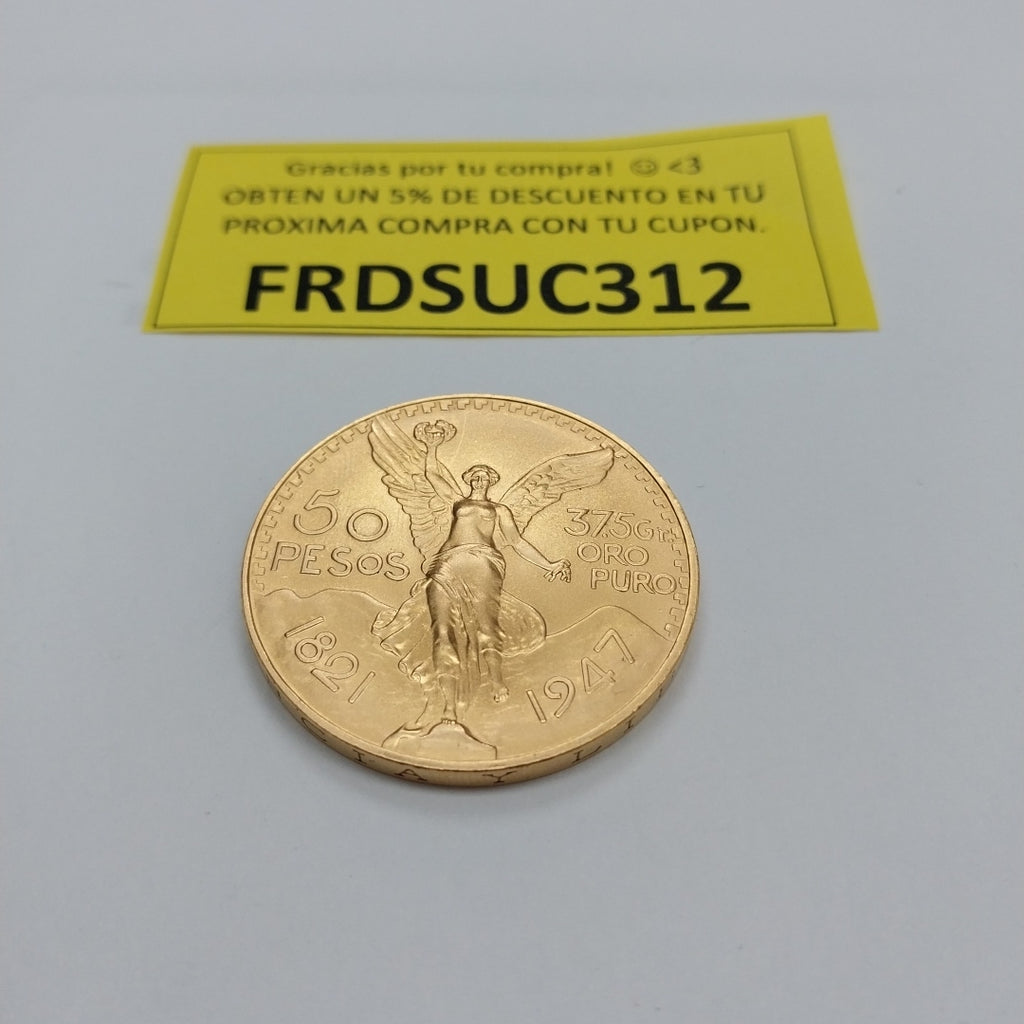 K1 41.6 GRMS 21 K IDENTIFICACIÓN MONEDA NOMINATIVA MATERIALES ORO CANT (SEMINUEVO)