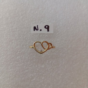 ANILLOS DAMA ORO 14K 2 (NUEVO)