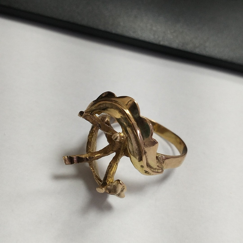 ANILLITO, SOLITARIO ORO 14 K 4.9 GRMS (SEMINUEVO)