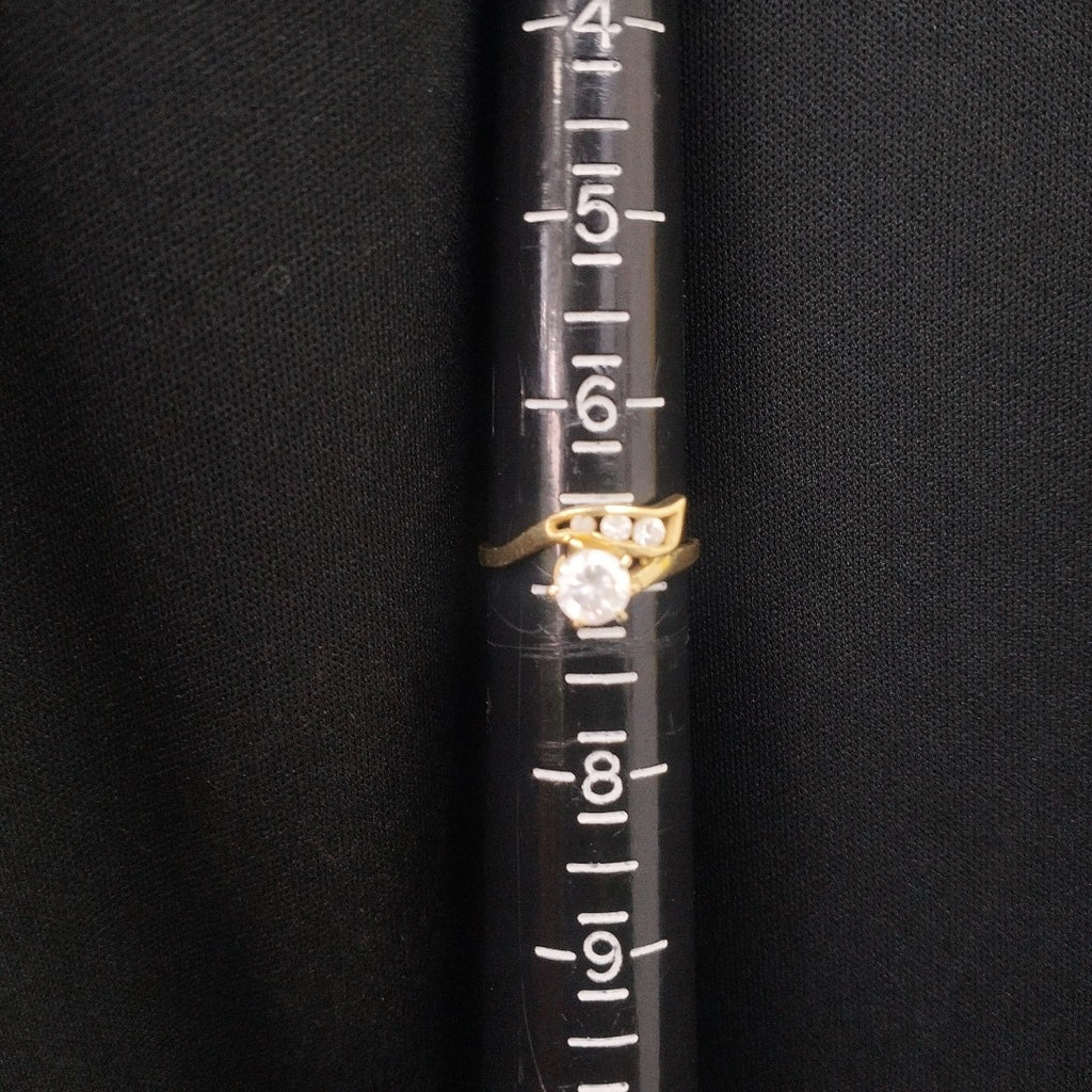 ANILLO,DIJE,SOLITARIO ORO 14 K 2,80 GRMS (SEMINUEVO)