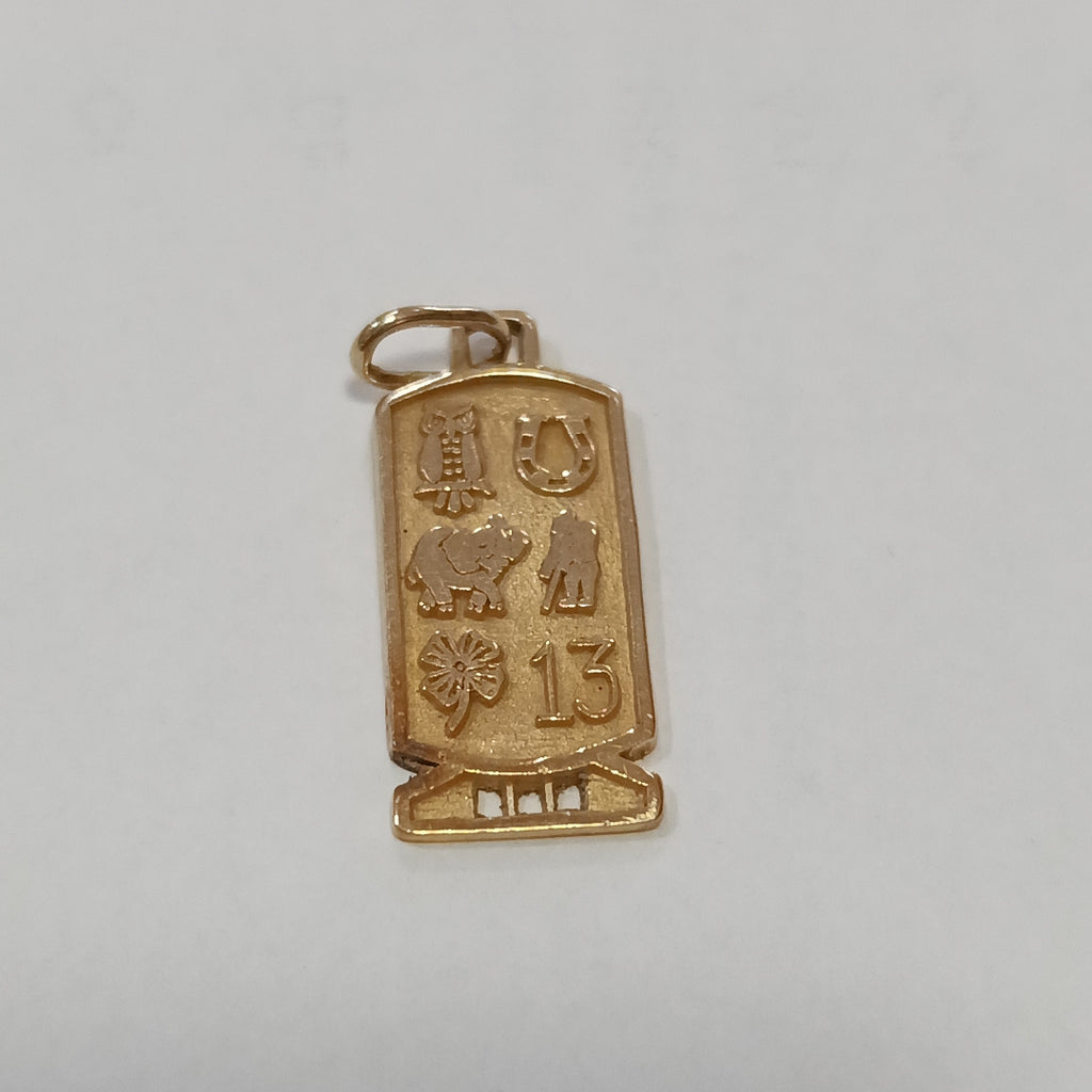 DIJE ORO 14 K 2 GRMS (SEMINUEVO)