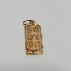 DIJE ORO 14 K 2 GRMS (SEMINUEVO)