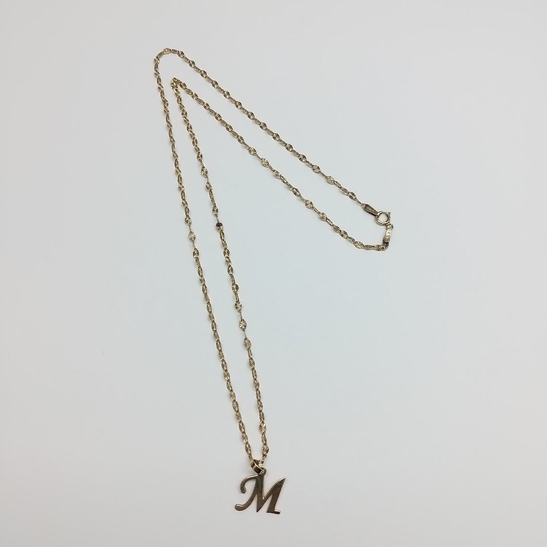CADENA, DIJE ORO 14 K 1.7 GRMS (SEMINUEVO)