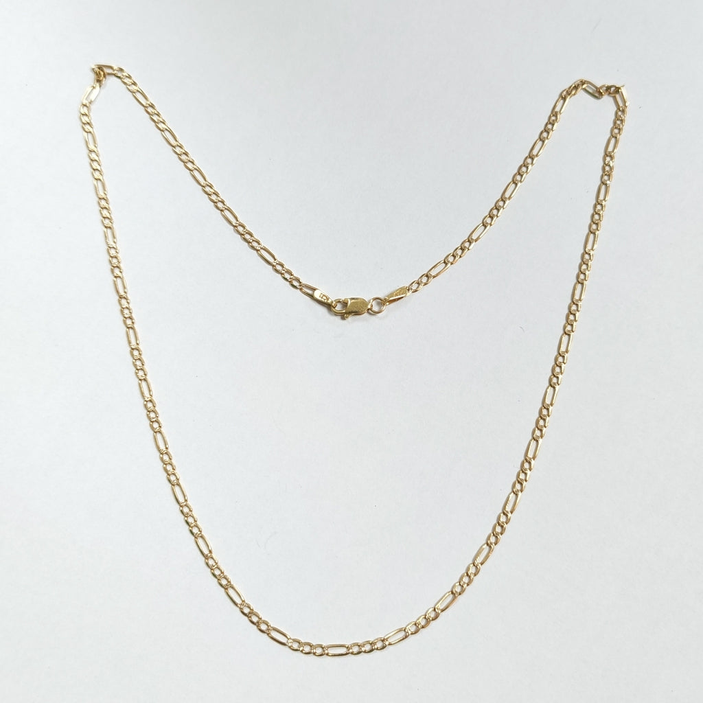 CADENA ORO, RODIADO 14 K 3.3 GRMS (SEMINUEVO)