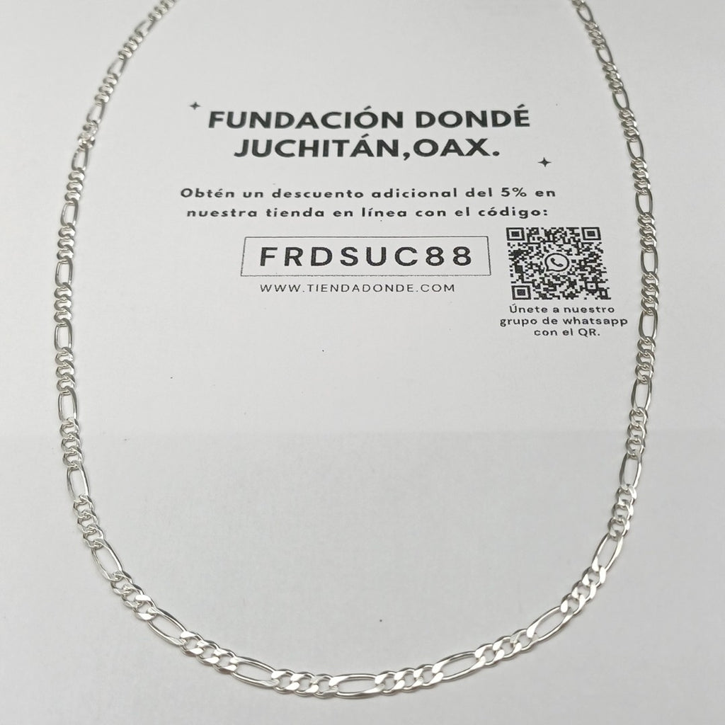 CADENA 3X1 PLATA .925 50 CM 6.92 GR (NUEVO)