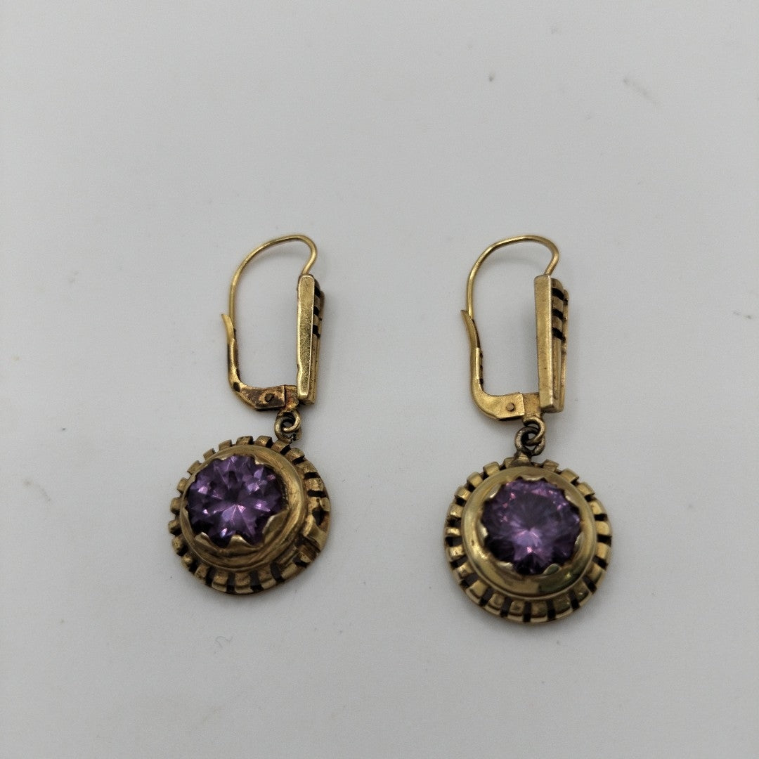 ARETES PAR ORO 14 K 4,80 GRMS (SEMINUEVO)