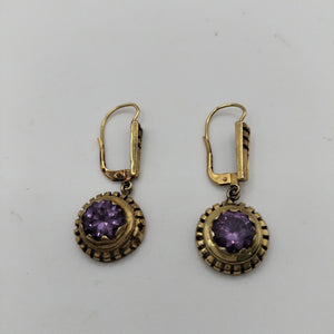 ARETES PAR ORO 14 K 4,80 GRMS (SEMINUEVO)