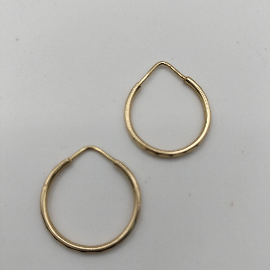 ARRACADAS PAR ORO 14 K 1.4 GRMS (SEMINUEVO)