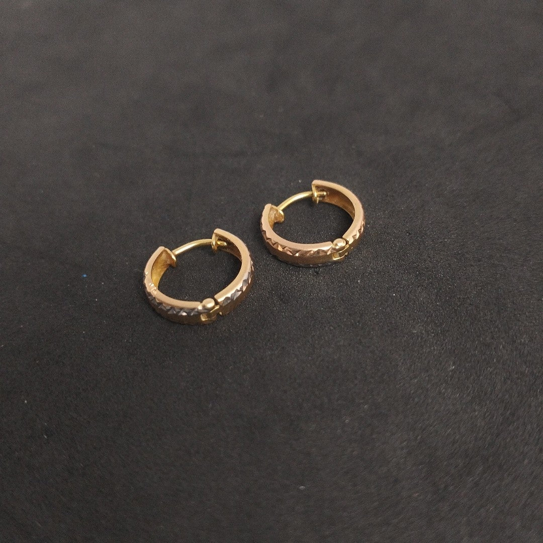 ARETES PAR ORO 14 K 1,20 GRMS (SEMINUEVO)