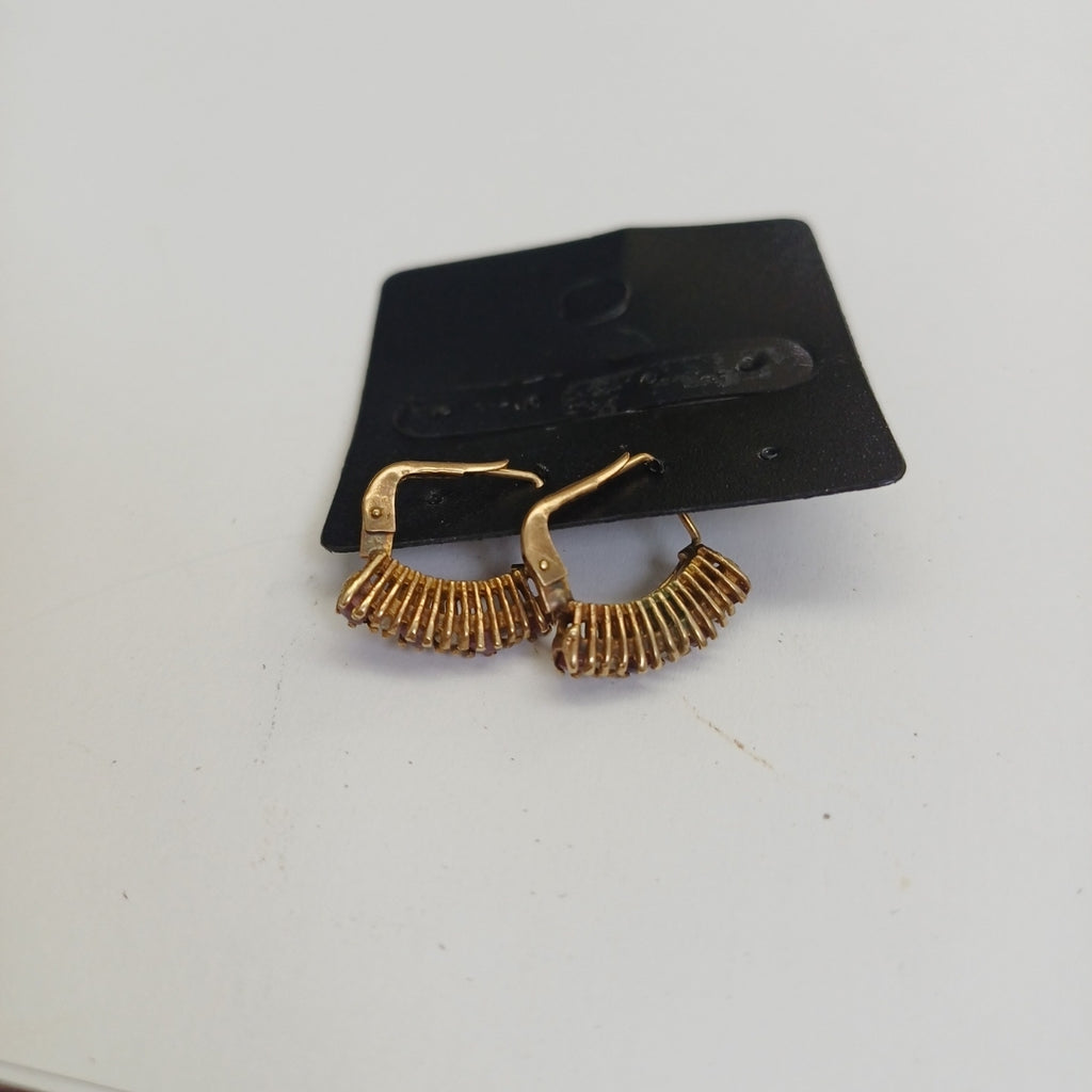 ARETES PAR ORO 10 K 2.2 GRMS (SEMINUEVO)