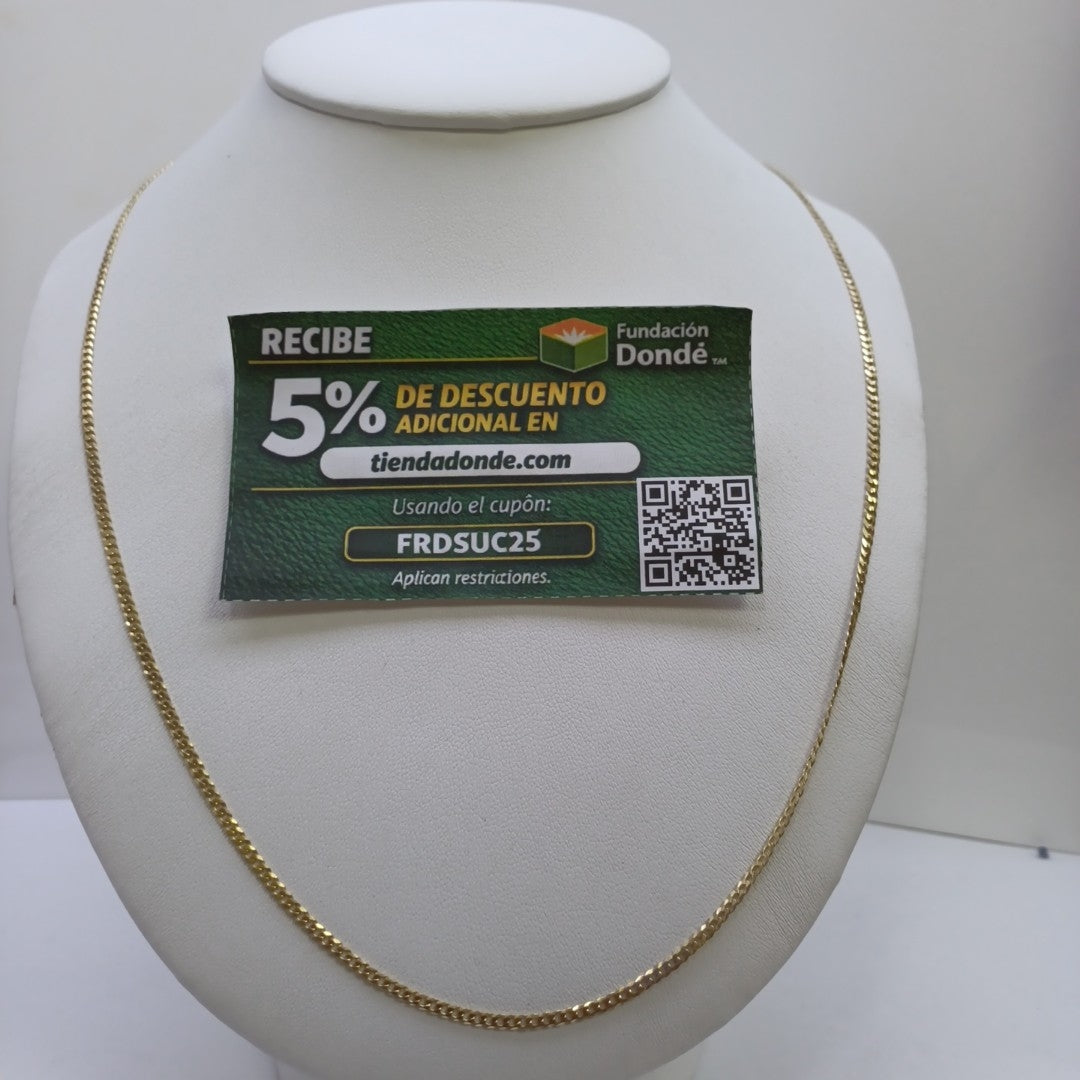 CADENA BARBADO 6.51GR 60 CM 14K (NUEVO)