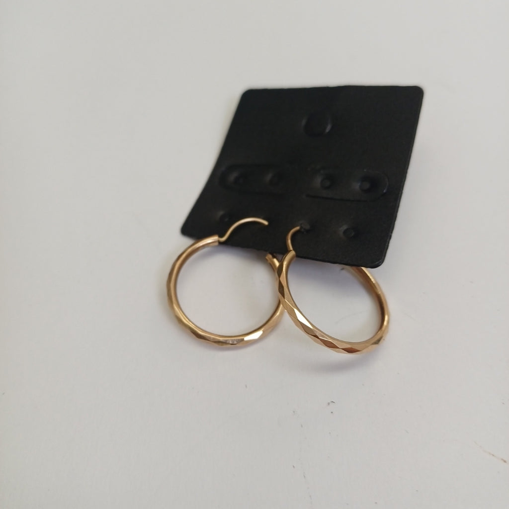 ARRACADAS PAR ORO 8 K 1.9 GRMS (SEMINUEVO)