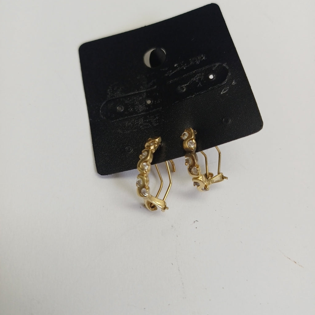 ARETES PAR ORO 14 K 2.2 GRMS (SEMINUEVO)