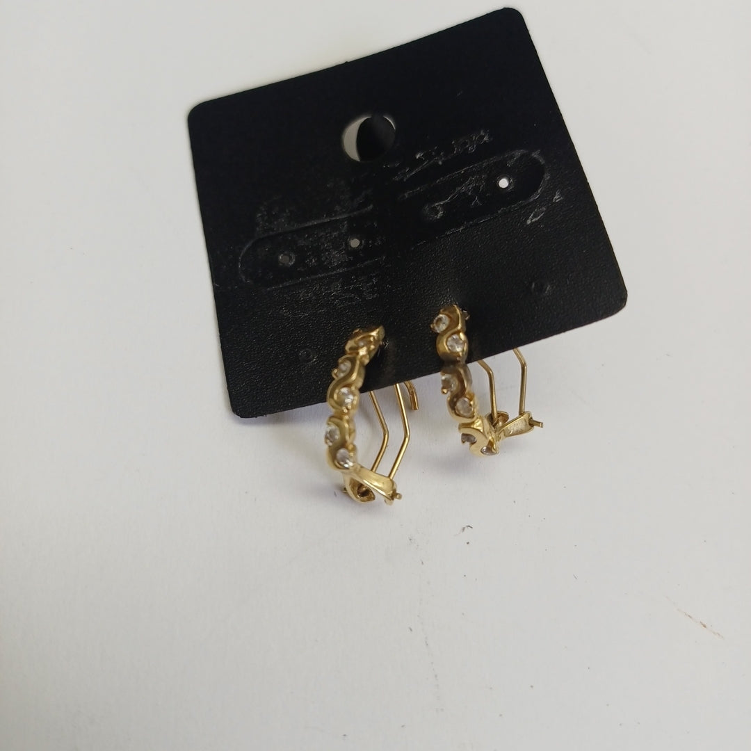 ARETES PAR ORO 14 K 2.2 GRMS (SEMINUEVO)