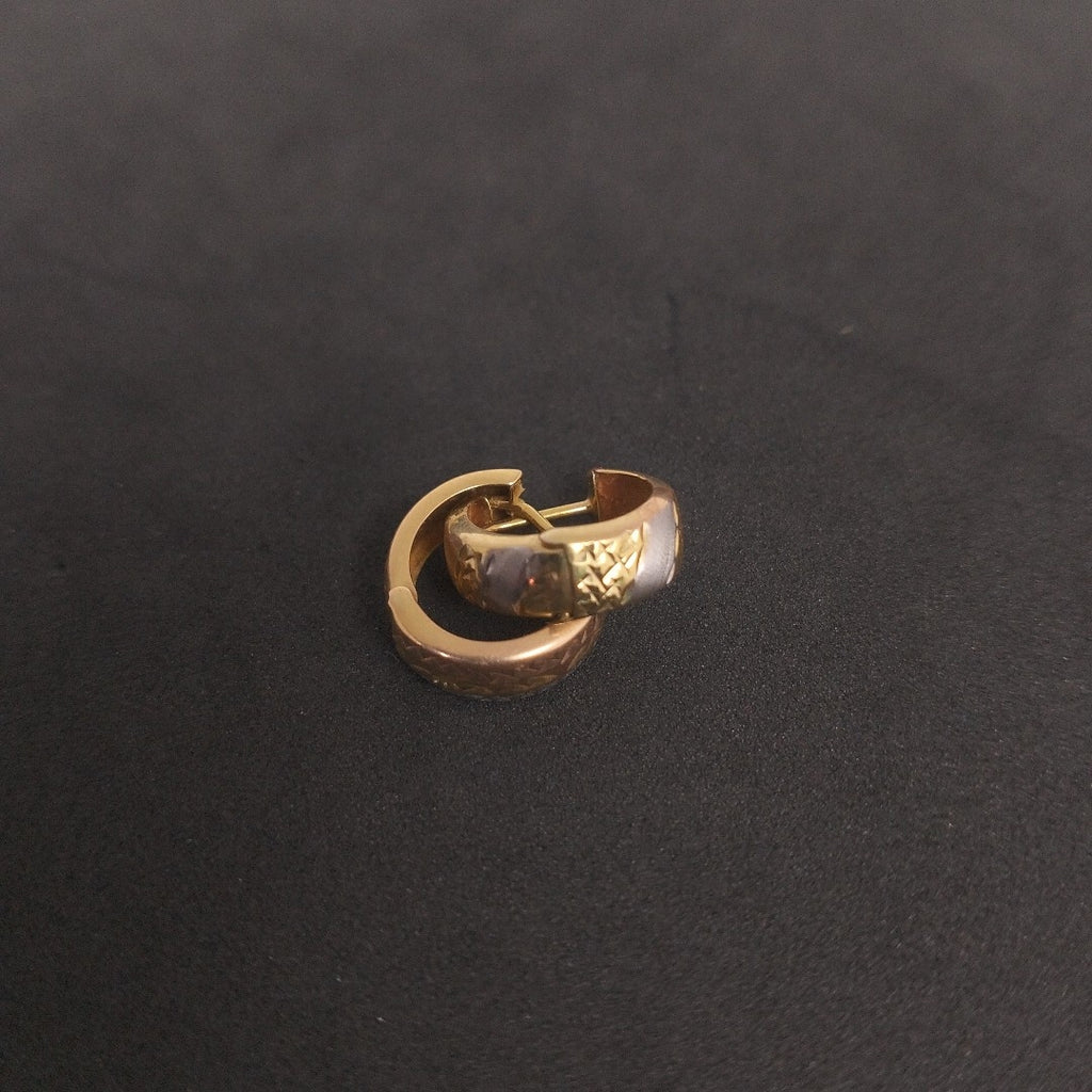 ARRACADAS PAR ORO 14 K 1,10 GRMS (SEMINUEVO)