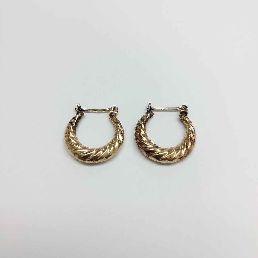 ARETES PAR ORO 10 K 1.8 GRMS (SEMINUEVO)