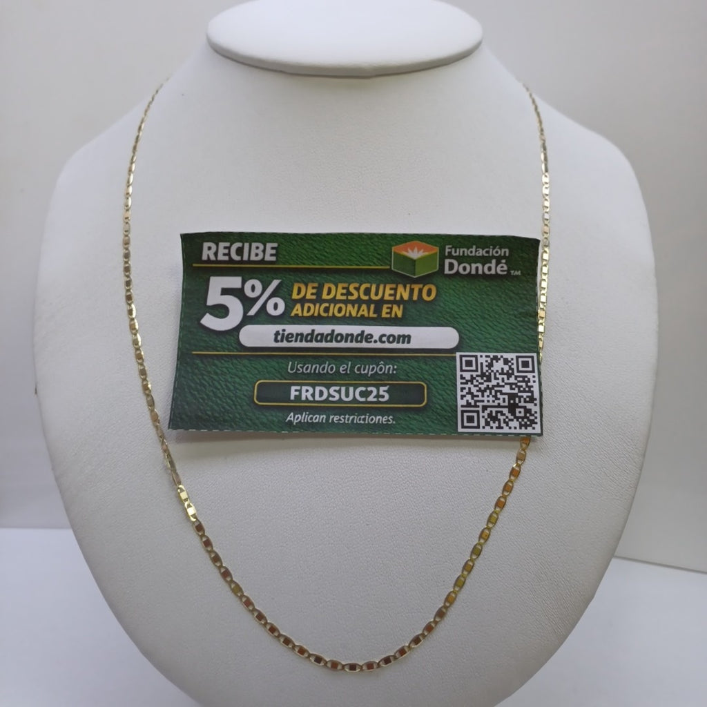 CADENAS GUCHI ORO 14K 55 CM 3.3 GR (NUEVO)