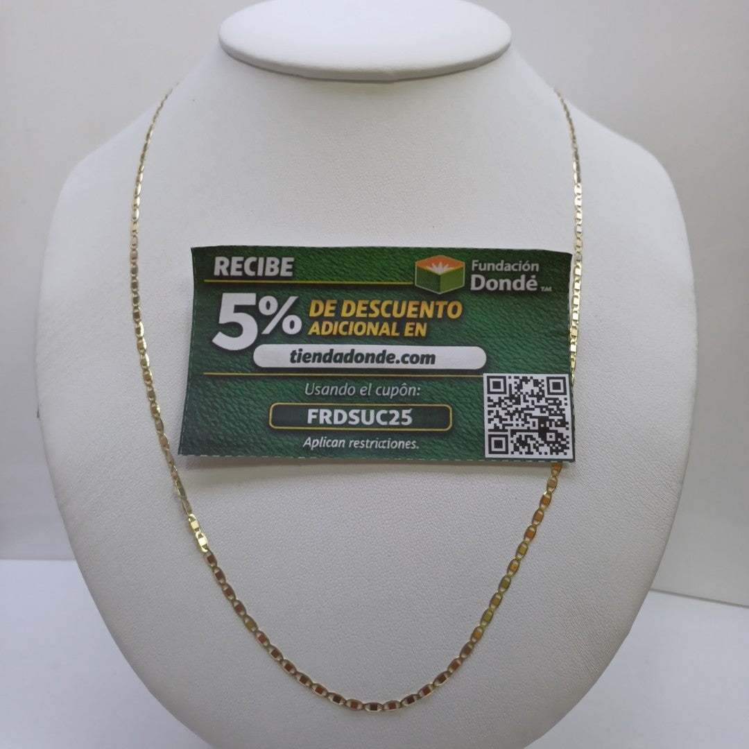 CADENAS GUCHI ORO 14K 55 CM 3.3 GR (NUEVO)