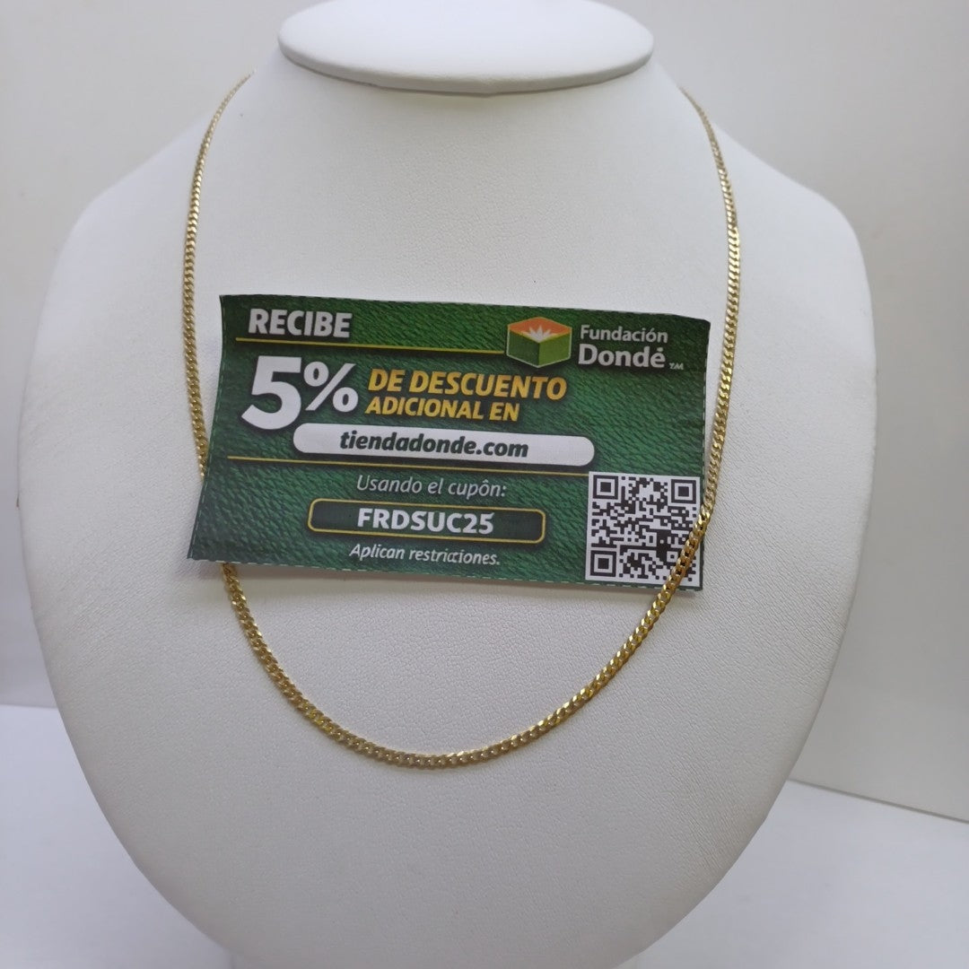 CADENA BARBADO 5.51GR 50 CM 14K (NUEVO)