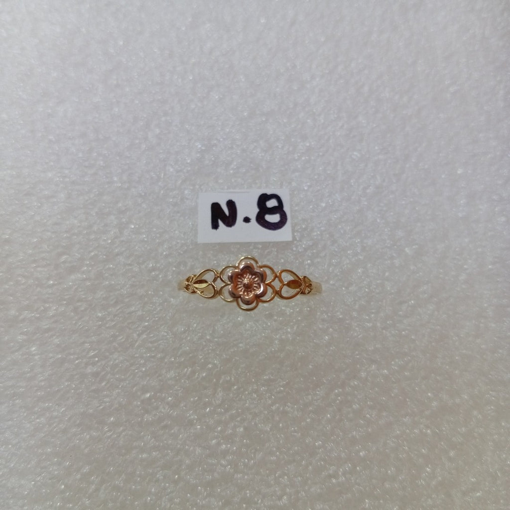 ANILLOS DAMA ORO 14K 0.8 (NUEVO)