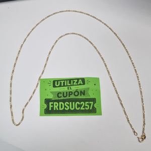CADENA ORO 14 K 2,80 GRMS (SEMINUEVO)