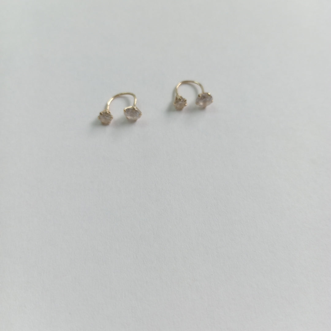 BROQUELES PAR ORO 10 K 0.5 GRMS (SEMINUEVO)