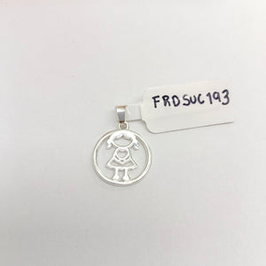 DIJE NIÑA PLATA .925 2.1 GR (NUEVO)