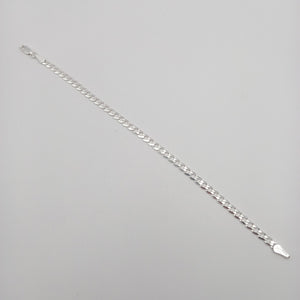 PULSERA BARBADA PLATA .925 18 CM 3.93 GR (NUEVO)