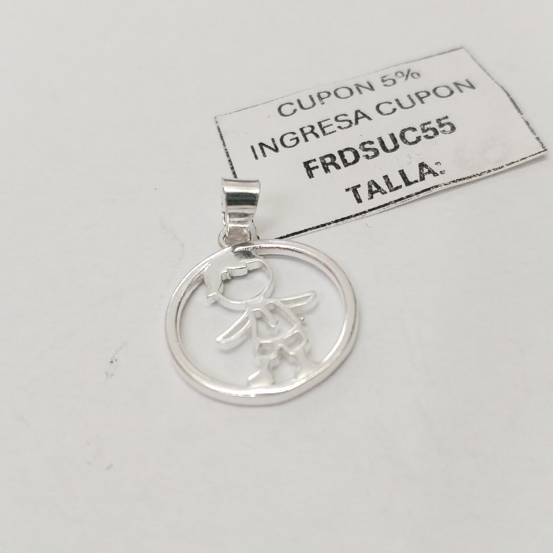 DIJE NIÑO PLATA .925 1.9 GR (NUEVO)