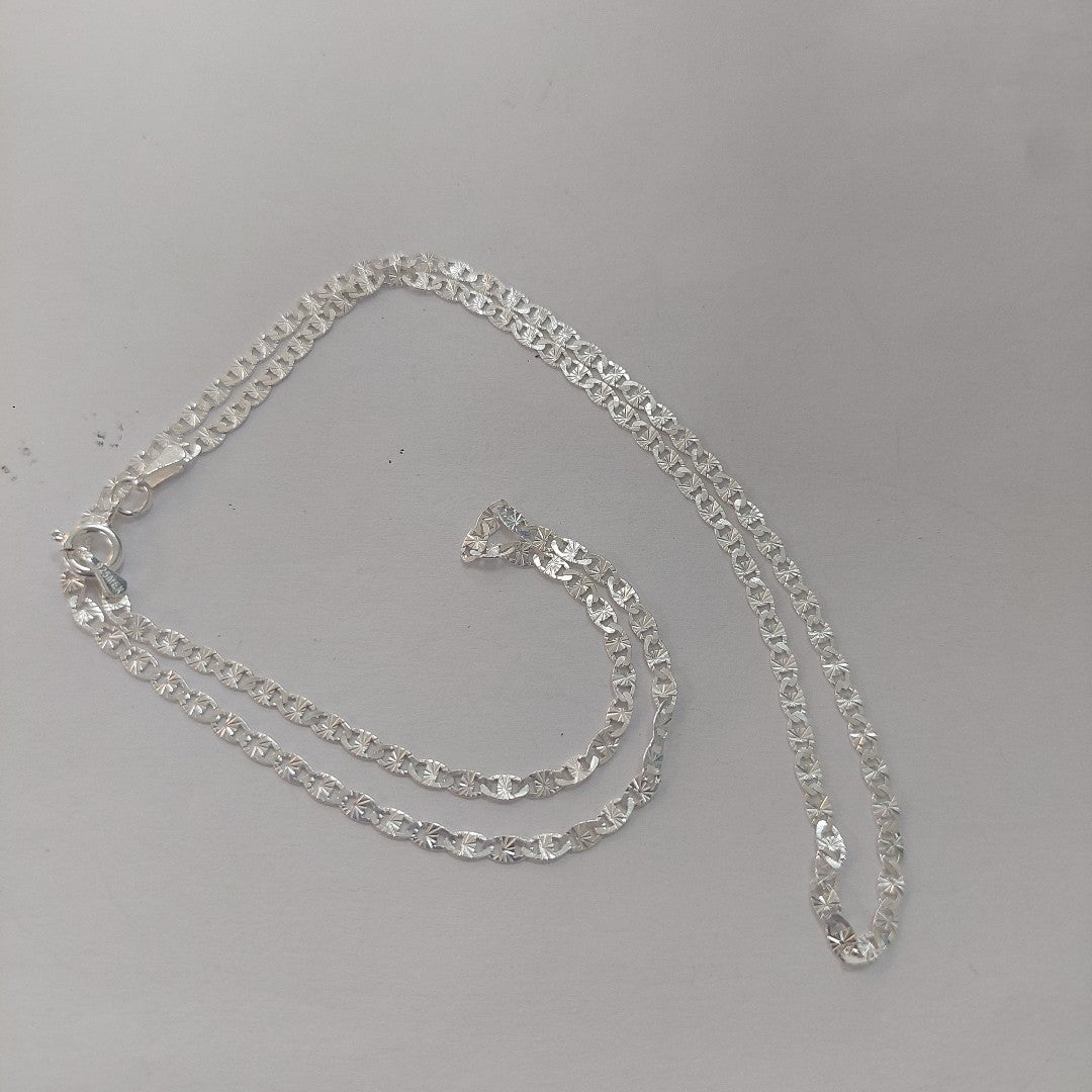 CADENA GUCHI PLATA .925 50 CM 3.52 GR (NUEVO)