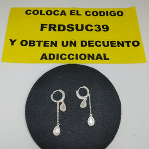 ARETES PAR PLATA 2,60 GRMS (SEMINUEVO)