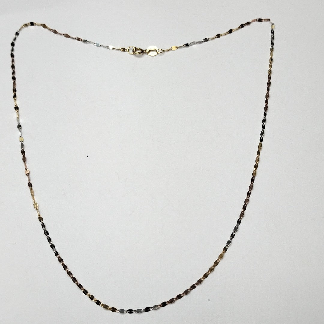 CADENA ORO 14 K 0.8 GRMS (SEMINUEVO)