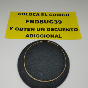 PULSERA RIGIDA ORO 8 K 3.9 GRMS (SEMINUEVO)