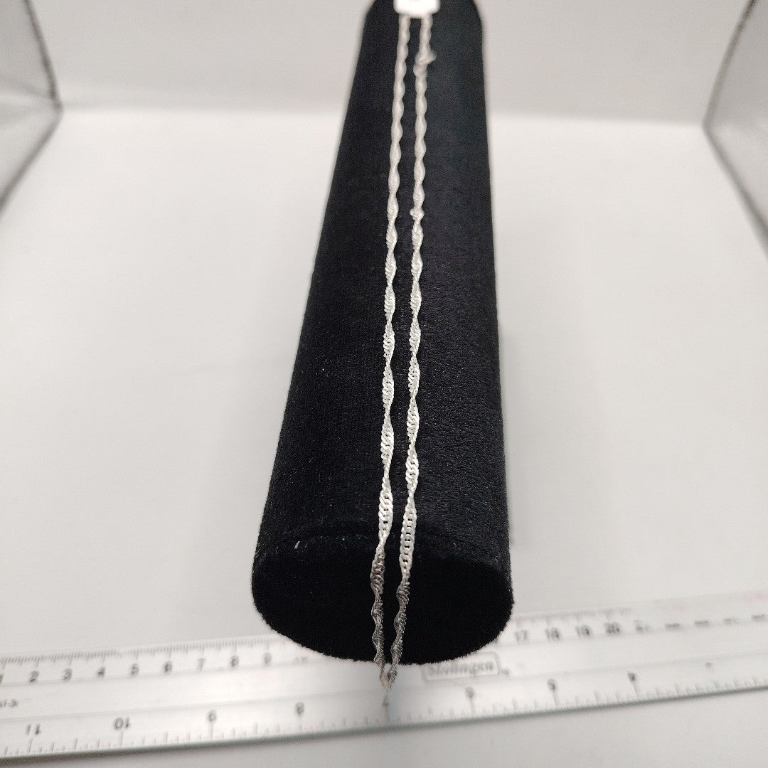 CADENA MEDIO TZL PLATA .925 55 CM 4.22 GR (NUEVO)