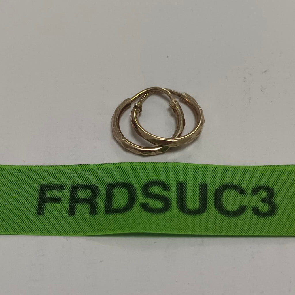ARRACADAS PAR ORO 14 K 0,70 GRMS (SEMINUEVO)
