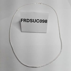 CADENA BARBADA PLATA .925 60 CM 6.63 GR (NUEVO)