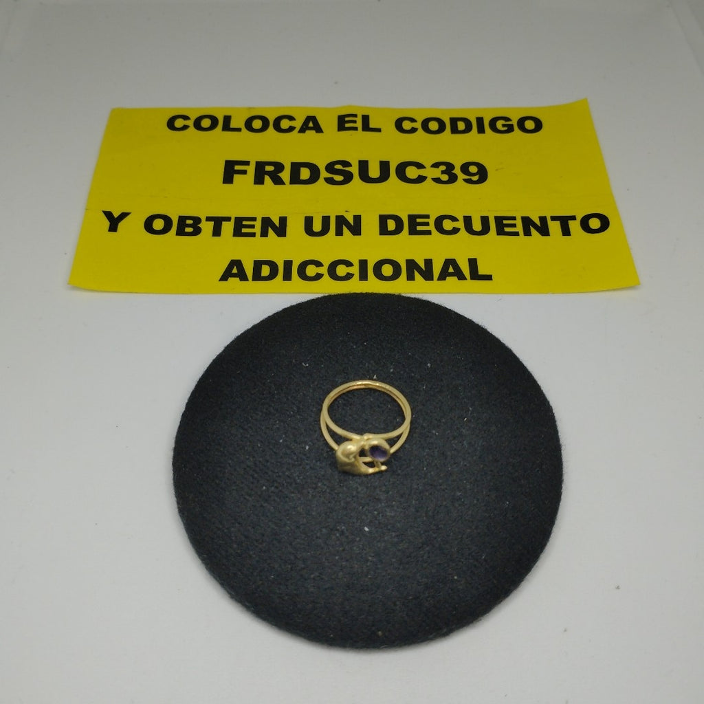 ANILLITO ORO 14 K 1.7 GRMS (SEMINUEVO)